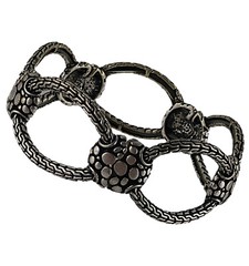 Premier Designs Lariat Link Silver Tone Bracelet One Size NWOT