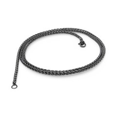 Black Chain Stainless Steel Necklace 2.5mm