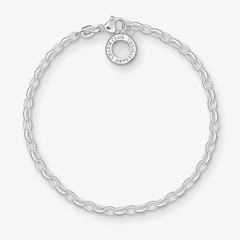 Genuine Thomas Sabo Classic Charm Bracelet in Sterling Silver X0163-001-12