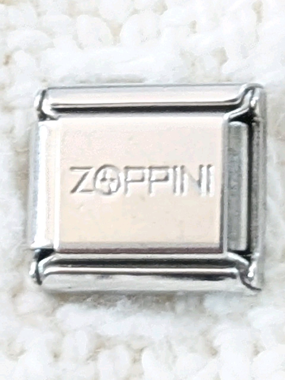 Authentic Zoppini Puffy Gold Letter N Italian Charm Classic 9mm Link A187 gallery