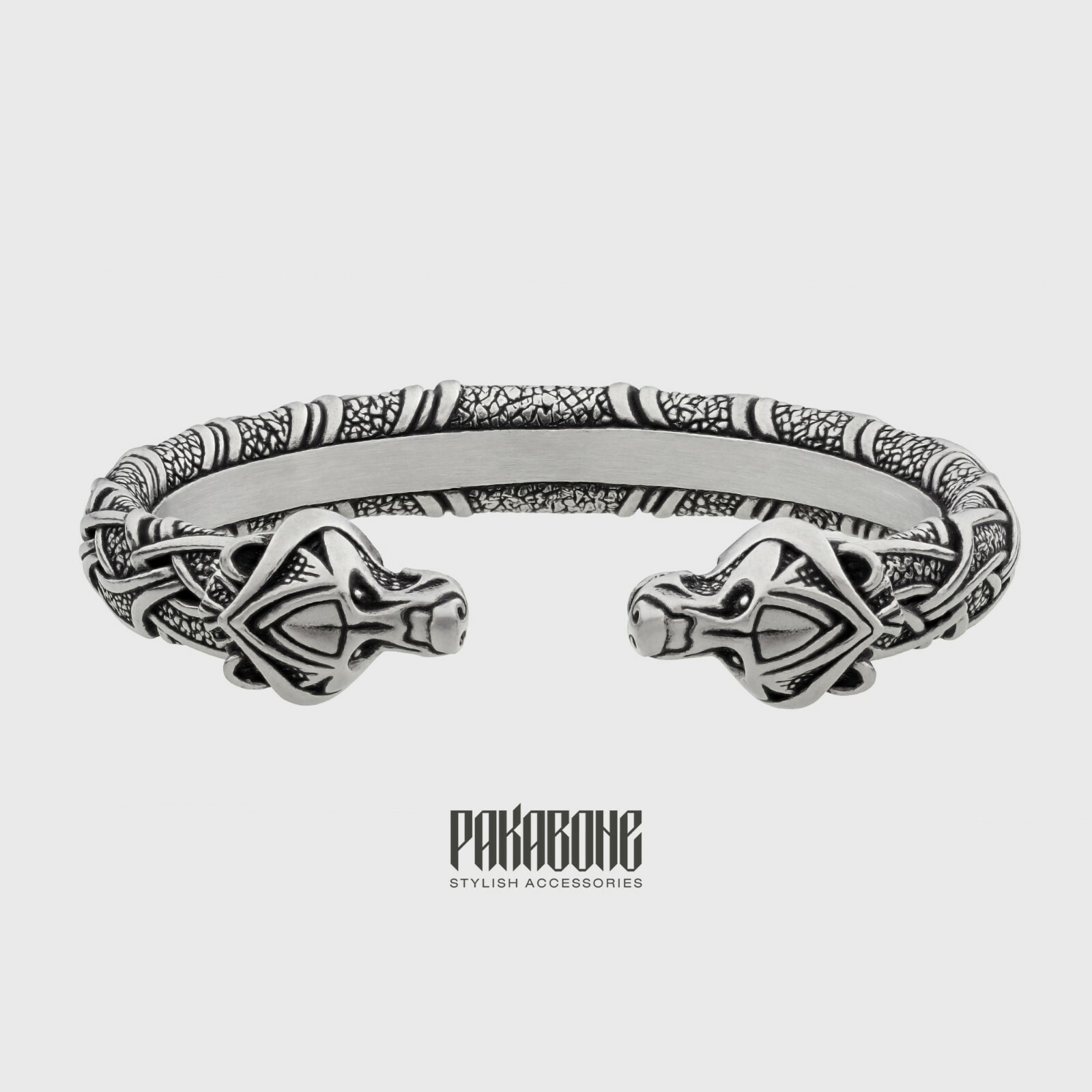 VIKING BRACELET NORSE ARM RING BERSERKER BEAR HEADS METAL BAND VIKING JEWELRY gallery