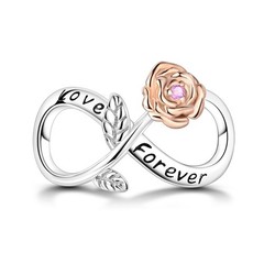 European 925 Sterling Silver Charm Valentine’s Day Love Heart fit Women Bracelet