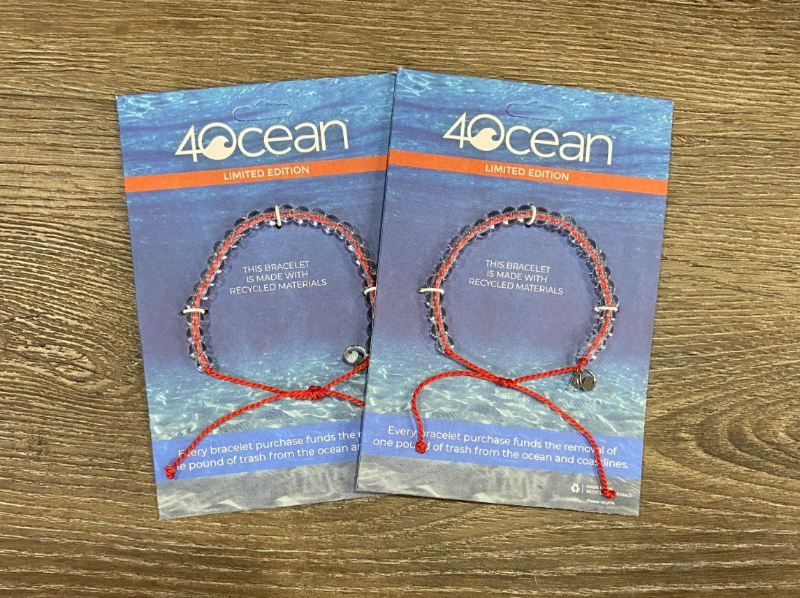 4Ocean Limited Edition bracelet - Orange 4 Oceans- Adjustable gallery