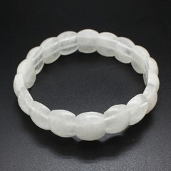 Crystal Bracelet natural stone fashion Indian agate epidote facet bracelets
