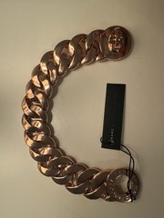 Marc by Marc Jacobs RoseGold Turnlock Chain 20 cm
