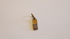 Waxing Poetic XO Condensed Charm Brass and Silver (Hugs/Kisses)