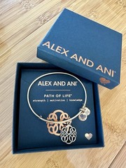 Alex and Ani Gold ‘Path of Life’ Charm Bangle Bracelet