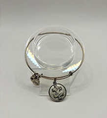 Alex & Ani “Autism Awareness” Puzzle Piece Silver Expandable Bracelet