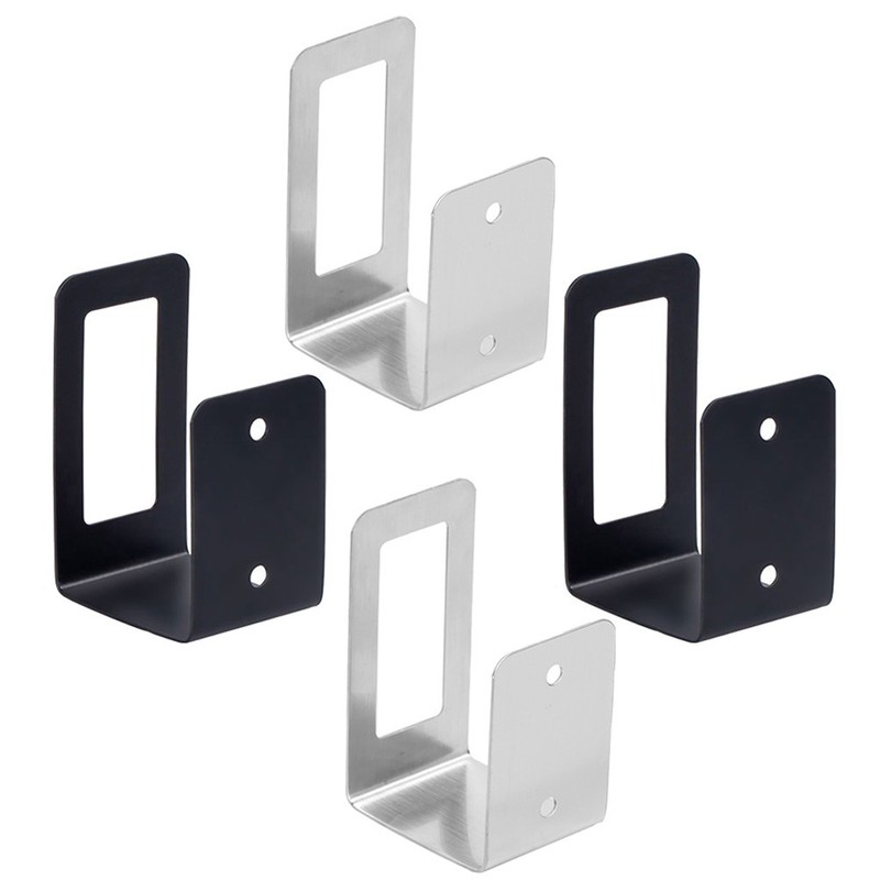 4 Pcs Chopping Board on Wall Hooks Shelf Bracket under Sink Organizer gallery