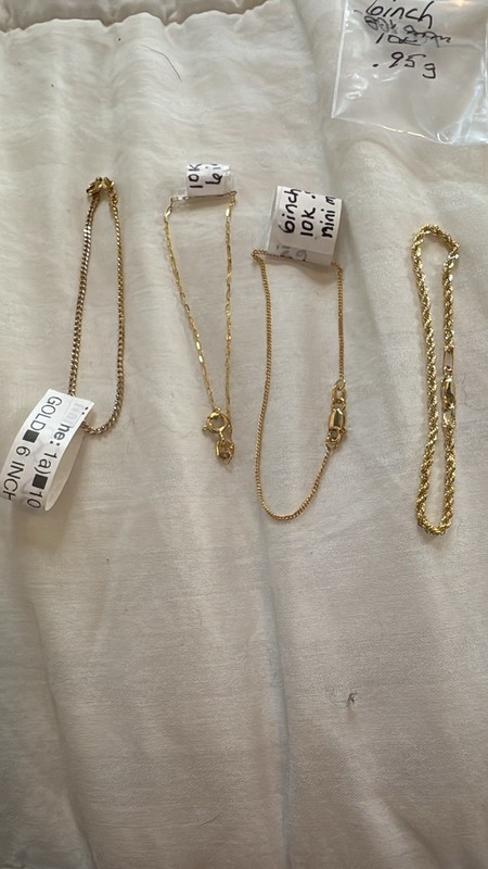 10k Real Gold Stamped And Acid Tested Size 6 And 6 1/2 Starts At 125$ Lmk Wh 1 gallery