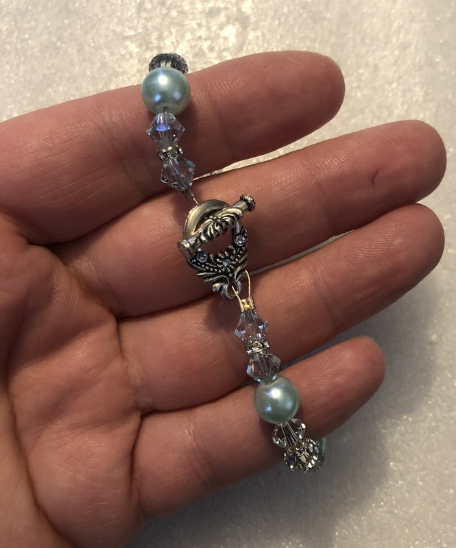 Modern Blue Beaded Glam Bracelet Fashion Jewelry GO1.51D2023 gallery
