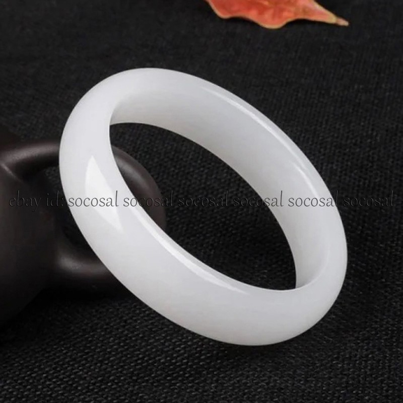 Natural Jade Jadeite Agate Gemstone Bangle Bracelet Fashion Jewelry Tradition gallery