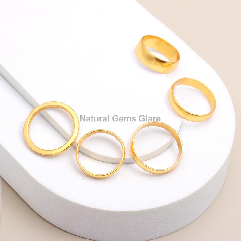 Wedding Bands Minimalist Comfort Fi Yellow Promise Ring 14k gold ring gallery