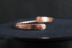 Vintage Copper Cuff Bracelet For Women and Men Arthritis Pain Bangle Jewelry