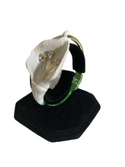 BETSEY JOHNSON BETSEY’S BOUQUET CALLA LILY BANGLE BRACET