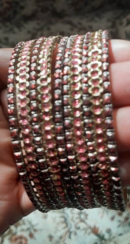 Bollywood Bangle Set Only £7.99. 10 pieces. Size 2.8 gallery