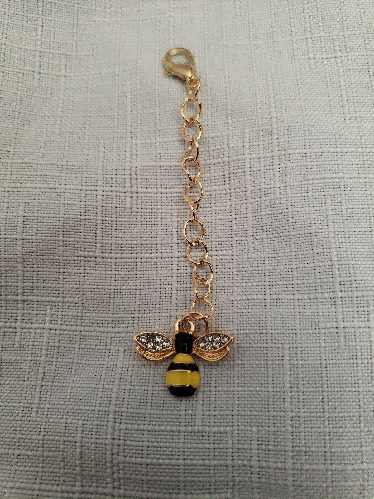 Bee Enamel Dangle Charm ~ Clip On gallery