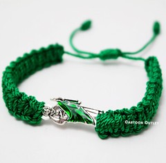 St Jude Charm Green Rope Bracelet Saint Jude Pulsera San Judas Tadeo Hilo Verde
