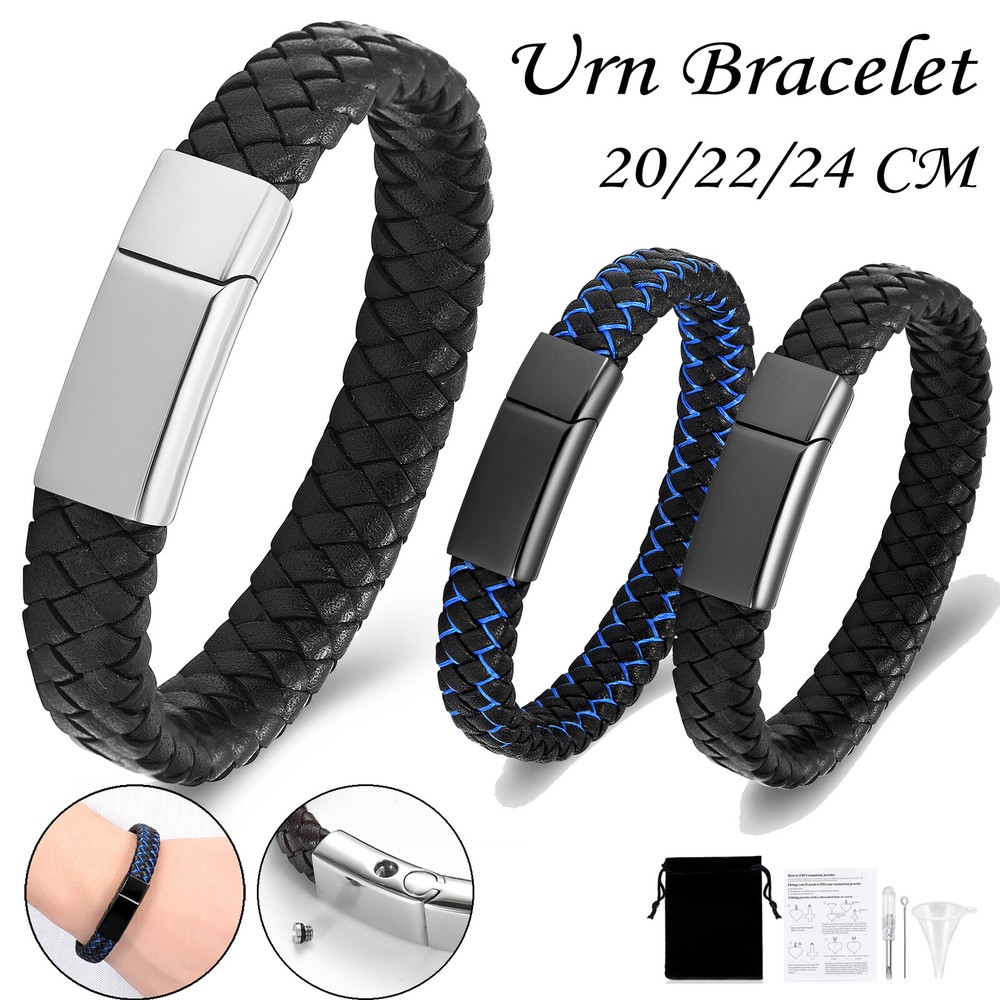 Urn Bracelet for Ashes Cremation Bracelet for Ashes Stainless Steel Ash Bracelet