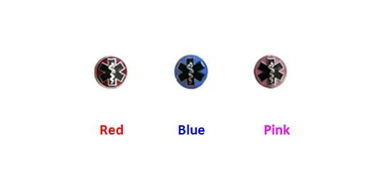Paracord Medical ID Survival Bracelet with Raised emblem. Free medical Card! gallery
