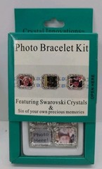 Crystal Innovations Photo Bracelet Kit Featuring Swarvski Crystals DIY