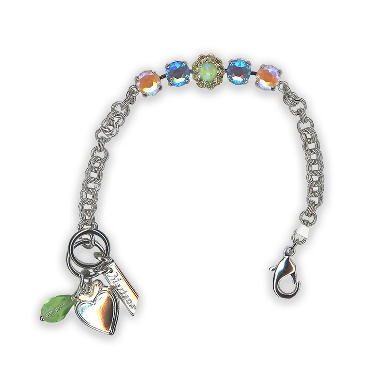 Bracelet by Mariana My Treasures Coll. Sassy Sun Kissed Peach, Ocean, Peridot... gallery