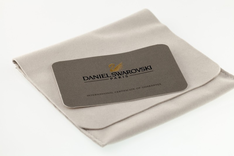 Daniel Swarovski Thin Rigid Cuff Crystal Bracelet w/ Original Box and Pouch gallery