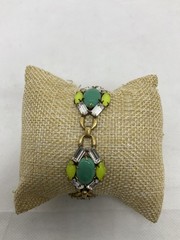 Stella & Dot Green Rhinestone Bracelet