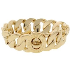 Marc By Marc Jacobs Goldtone Katie Logo Link Bracelet – M3PE530