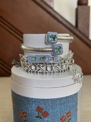 Bomb Party Spring Stack 2026 – Blessed And Protected – Silver Plating Bracelets