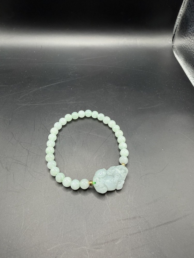 Burma Green Pixiu Bracelet