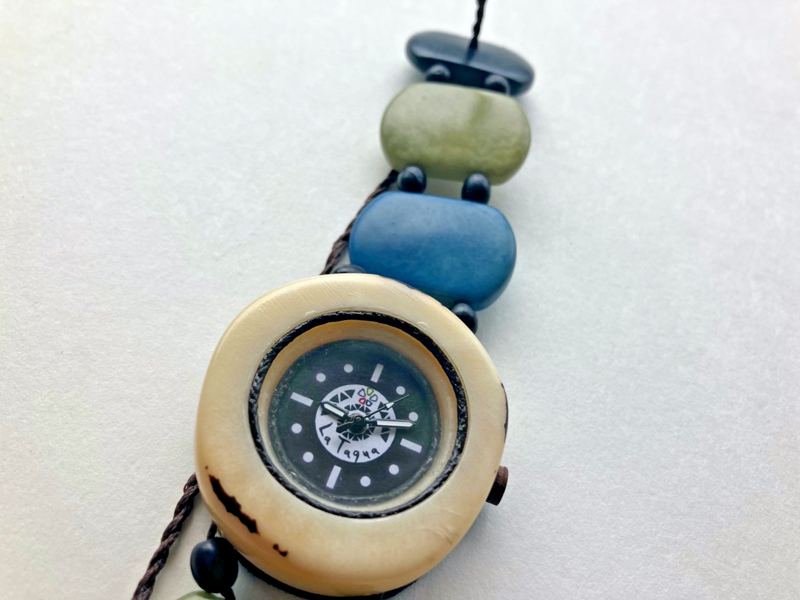 La Tagua Nut Organic Fair Trade Sustainable Nature Bracelet / Watch gallery