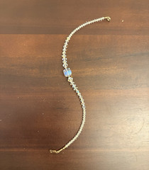 Austrian Crystal Beaded Bracelet 8”