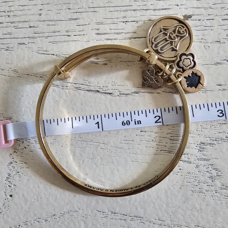 Lauren G. Adams Lolo Hamsa Bangle Bracelet gallery