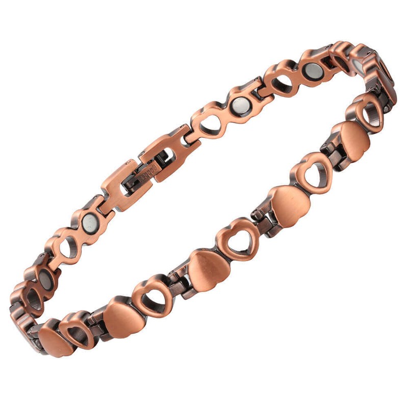 Pure Copper Magnetic Bracelet Restore Balance Energy Power Brings Calm Peace Joy gallery
