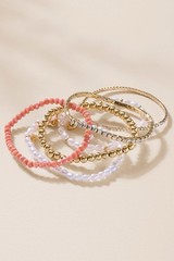 Francesca’s Trisha Mixed Style Bracelet Set