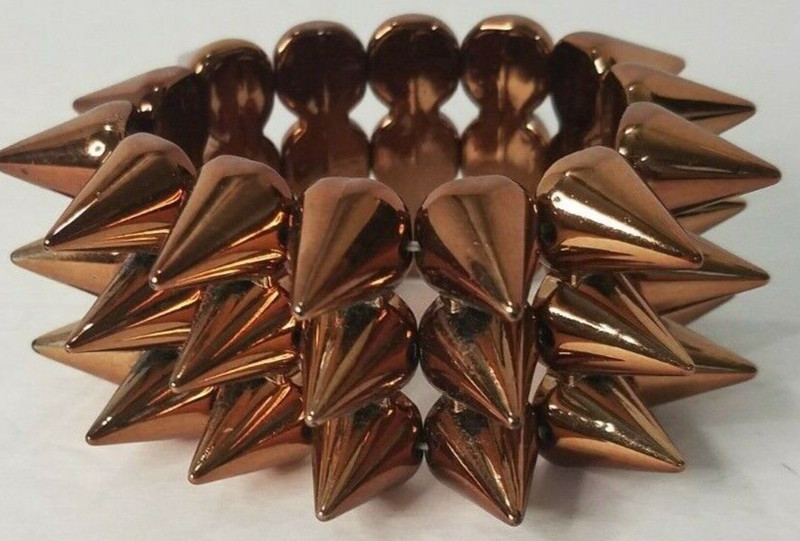 Bullet Stretch Bracelet & Spike Stretch Bracelet - Costume-Fashion Jewelry gallery