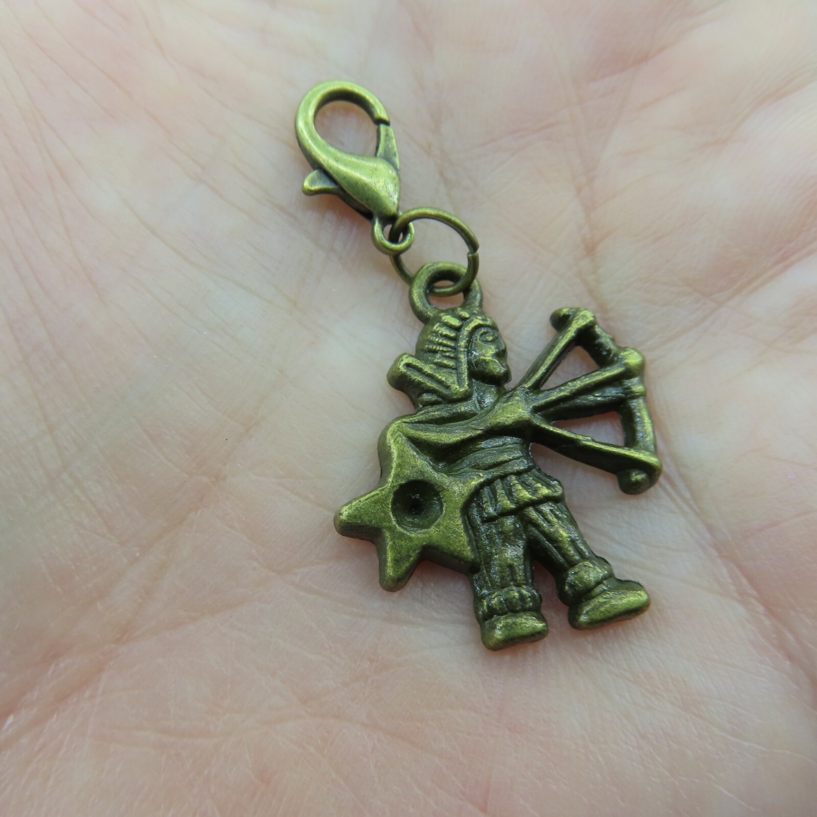 SAGITTARIUS Charm Zipper Pull Keychain Add On Clip Dangle Zodiac Sign Astrology gallery