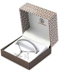 Giani Bernini Cubic Zirconia Bolo Bracelet $140