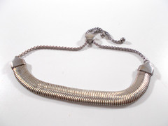 Unisex Stainless Steel Adjustable Bolo Herringbone Bracelet Free Shipping