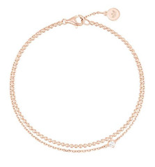 J.Estina LaLa J Ball Chain Bracelet JJLJBQ4BS362SR7S0 Silver925 C.Z