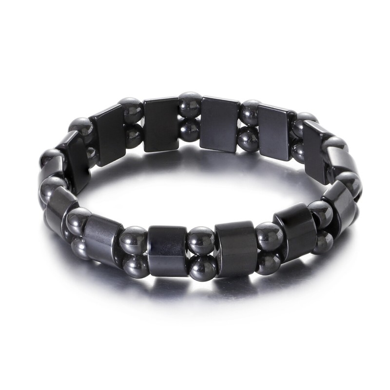 Magnetic Hematite Bracelets Pain Relief Powerfull Elastic Therapy Arthritis Gift gallery