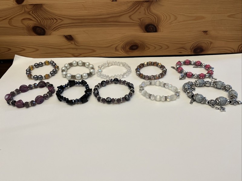 Bracelet Jewelry Mixed Lot Of 10 Great For Every Occasion gallery