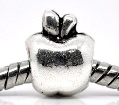 Teacher’s Apple Charm Bead