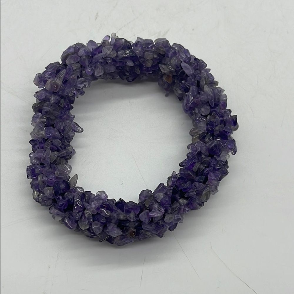Jay King Keshi Style Quarried Purple Stone Bracelet