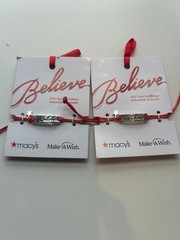 New set of 2 special edition Make a wish adjustable bracelets 2021 gifts Macy’s