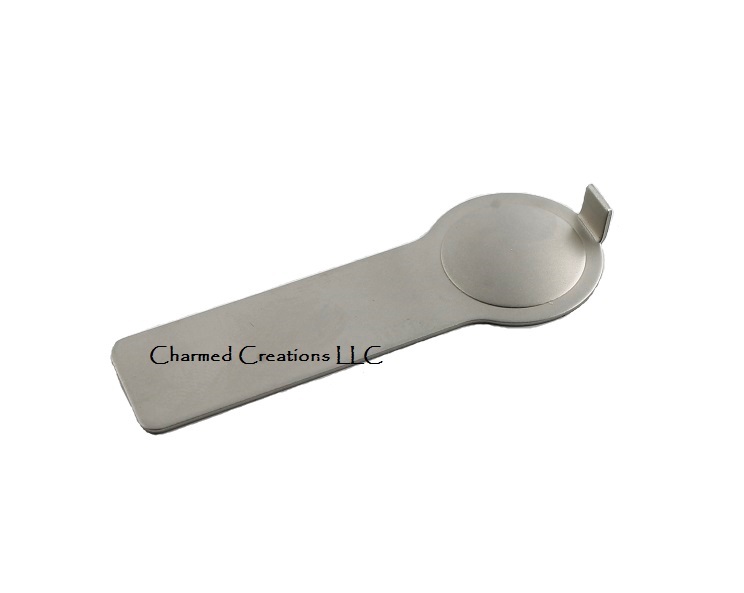 Shiny Stainless Steel 9mm Italian Charm Starter Bracelet And Opening Tool Set gallery