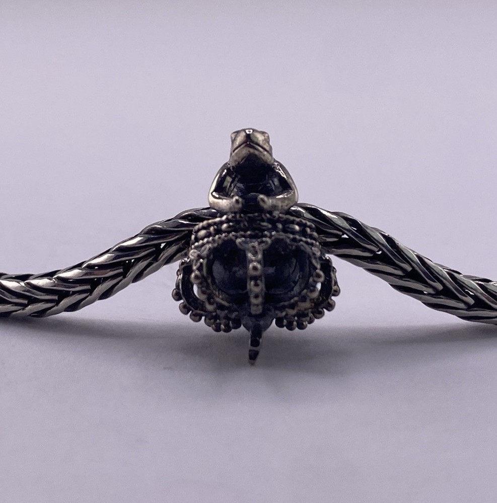 Elfbeads Frog Prince 925 Silver Bead New