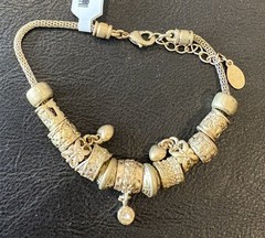 Accessorize Golden tone bracelet adjustable.