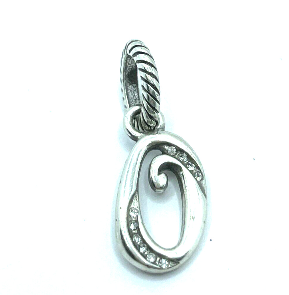 Brighton Zero “0” Number Numeric Pendant Silver Charm gallery